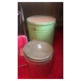 2 Vintage Tins