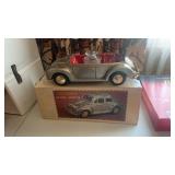 Vintage Volkswagen Beetle musical decanter set