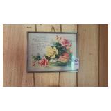 Vintage 'For Mother' framed print