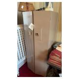 Vintage Metal Wardrobe Closet