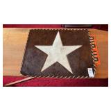 Gaucho Star Fur Placemat Star