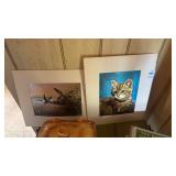 2 vintage prints
