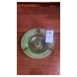 Uranium Glass Ashtray