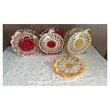 Vintage Crocheted doilies