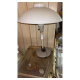 Vintage Saucer-Shaped Dome Shade Lamp 22 inches