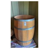 Wooden Barrel 16 Inches Tall