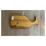 Wooden Wale Wall Hanger
