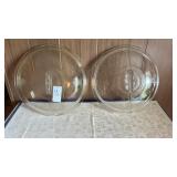 2 Guardian Aluminum Casserole Lids 9 in