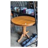 Round Wooden Heavy Duty Table