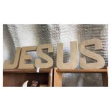 Jesus Cardboard Letters
