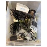 Lot of wires, cords, etc