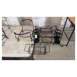 Lot of Candle Holders, Plate Holders