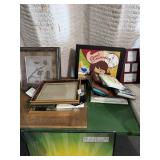 Lot of picture frames