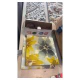 Flower Art and Coin Roll Tubes