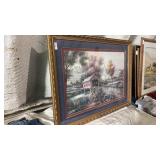 framed print of 'Razzberry Creek Crossing' by