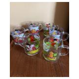 Collection of Garfield Etc Glasses