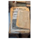 Lot of Vintage Stars and Stripes Newspapers,