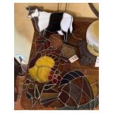 Assorted Stained Glass Wall Hangings