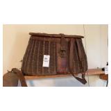 Vintage Fishing Creel