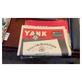 Lot of Vintage WWII YANK Newspapers