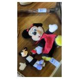Vintage Minni mouse plush toy and 2001 Happy meal
