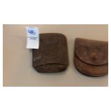 Lot of 2 WWII US Army Photo Holders