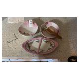 Vintage porcelain berry bowls