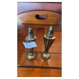 Antique Sterling Silver Salt and Pepper Shakers