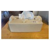 Fitz & Floyd "Big Mouth" ceramic tissue box cover