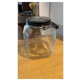 Vintage Hoosier cabinet canister jar