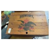 Vintage Anheuser-Busch Budweiser wooden beer
