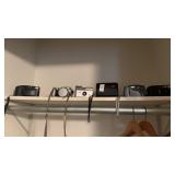 Shelf Lot of Vintage Cameras