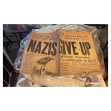 The Johnstown Tribune Nazi Surrender Newspaper