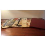 Lot of JFK Life Magazines and Commemorative Book
