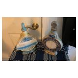 Two Vintage Jim Beam Decanters