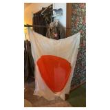 WWII Japanese Flag Torn