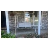 2-person freestanding patio swing