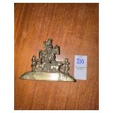 Vintage England Brass Letter/Napkin Holder
