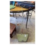 Vintage Long Handled Metal Dustpan
