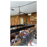Metal pot/pan hanging rack