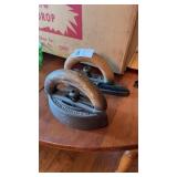Antique sad iron from Grand Union Tea Company and