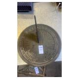 Vintage garden sundial
