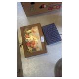 Vintage Wooden Framed Picture Box