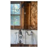 Garden hook and decorations