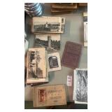 Lot of Vintage Postcards, Souvenirs, etc
