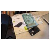 Power Bank, Charging Cable, Mouse and Light