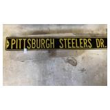 Pittsburgh Steelers Dr. metal sigh 46x6inch