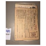 WW2 War Ration Books