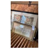 Vintage Cradle Roll and marriage certificate