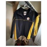 Pittsburgh Steelers Track Jacket Size Large